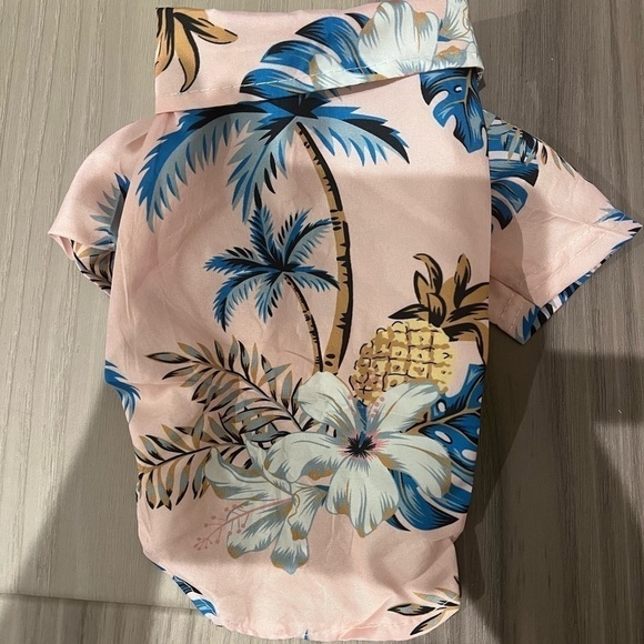 NWT Hawaiian Tropical Dog Shirt - Picture 3 of 4
